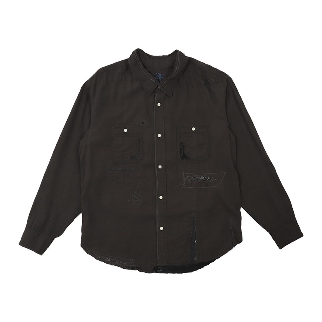 MAINSAIL SHIRT L/S CRASH | Visvim Official North American Web Store